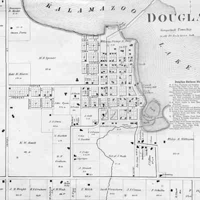 Douglas 1873 Map photocopy