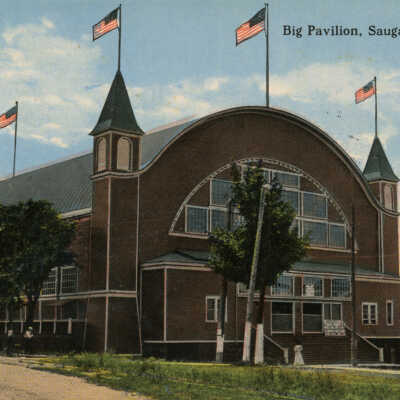 Pavilion ca 1914 color card