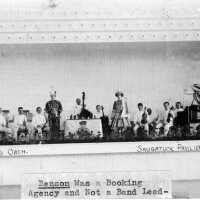          Pavilion orchestra; circa 1910
   