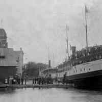          Deam29printed.jpg 1.2MB; Passengers on and by the steamer Bon Voyage, location unknown
   