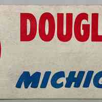 Bumper sticker, Douglas 1976