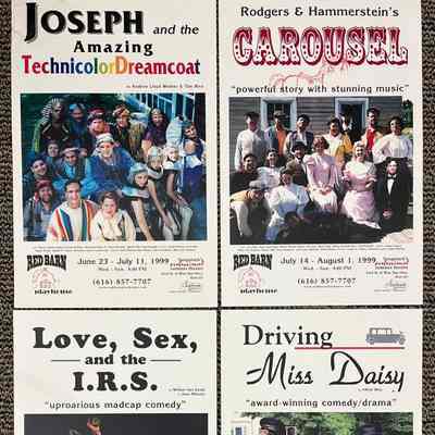 Red Barn Playhouse posters