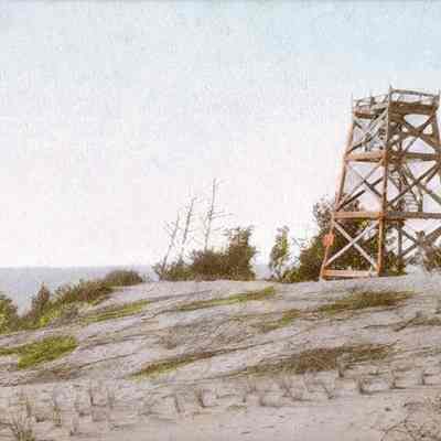 A cleaned up version of the card by Chris Clark, May 2023: baldhead old tower 2.jpg 815KB