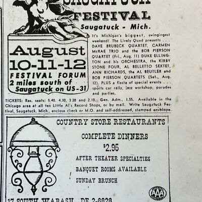 Newspaper advertisement