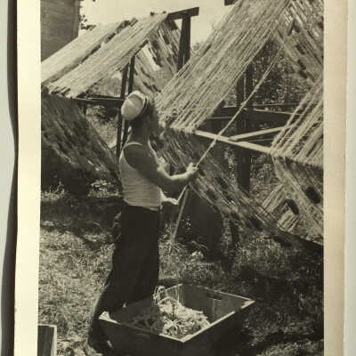 Reeling the fishing nets