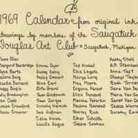          69_Index_Art_Club_Calendars.jpg; Scans of drawings from this calendar in 