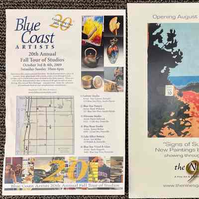 Posters, art events