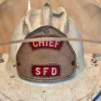         Fire chief's hat, Bill Wilson picture number 1
   
