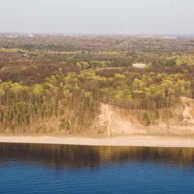 Felt Mansion and Saugatuck Dunes State Park. First (most northerly) image in the series.