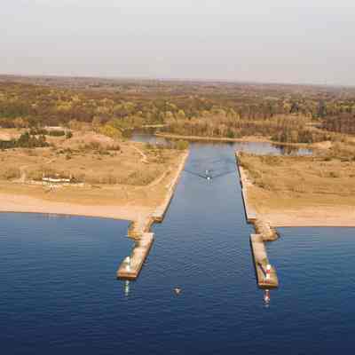 Lakeshore from the air 2006