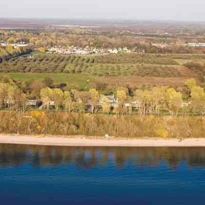Lakeshore Drive - Summer Grove development and Community Church off Wiley