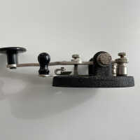          Key, hand or straight for radio or telegraph picture number 1
   