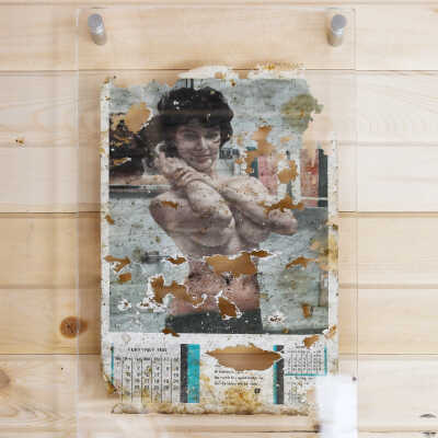 Miss February 1960 recovered from Shanty walls during restoration
