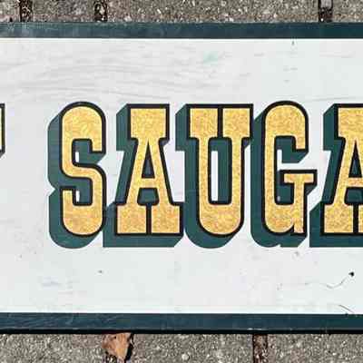 Star of Saugatuck II signs