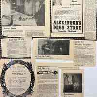 Newspaper clippings