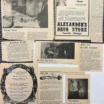 Newspaper clippings