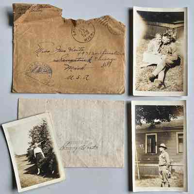 WWI letter to Jessie Veits