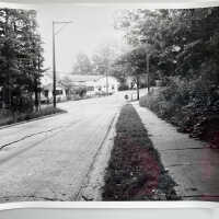 Allegan Street hill toward Lake Street, 1967