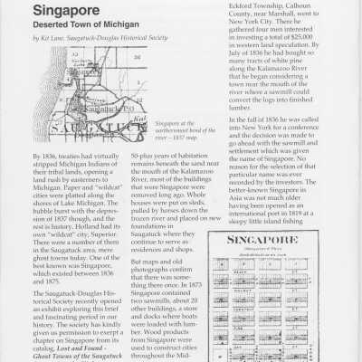 Singapore Article in the 2000 Michigan Historical Review