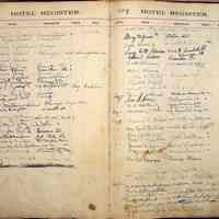 Ox-Bow Inn Hotel Register 1914-1944