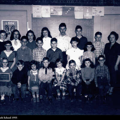 Peachbelt school class 1955