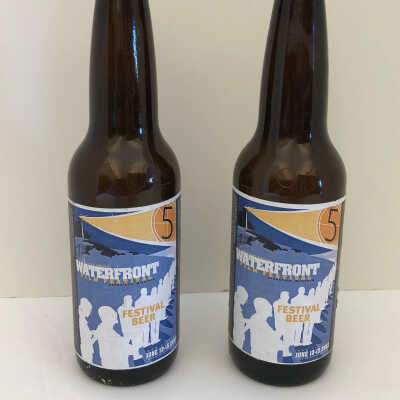 Waterfront Festival Beer Bottles