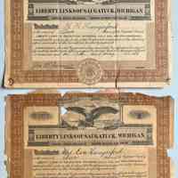          Liberty Links (Clearbrook Golf) Stock Certificates picture number 1
   