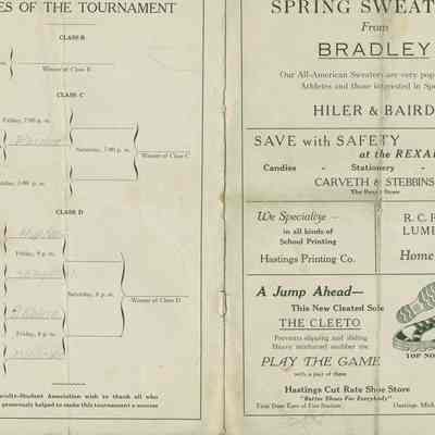 1929_Basketball_tourney.jpg 1.1 MB: Digital image from Jane Van Dis collection  - Digital file on Jack Sheridan Drive 2021.72.02
