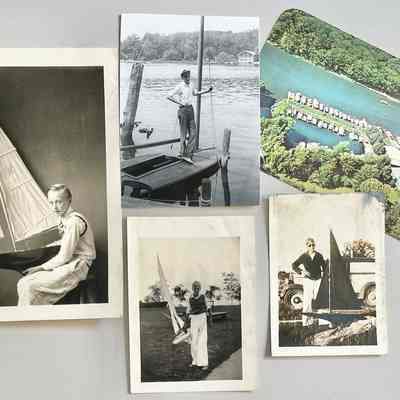 Jack Kreager's racing sailboats