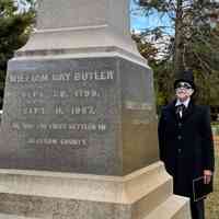          Ralph Hamilton as William G. Butler; Event photo by Kathy Fries-Wilson
   