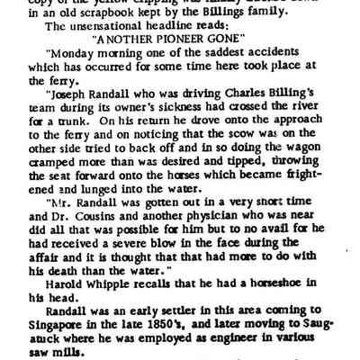 cr1972030206FerryLandingCasualtyof1910.jpg 211KB: To view 1910 clipping, see person profile for Joseph Randall.