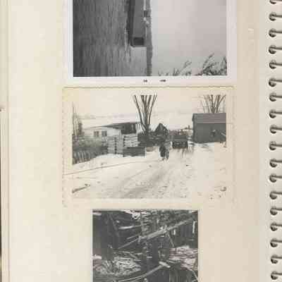 ES50003.JPG 741KB: Top - ES50003-1 the Andrew 
Middle - ES50003-2- After the fire…Snow, across from Pie factory. [Sewers dock fire aftermath]
Bottom - ES50003-3- Down in the guts of the burned building, don't know what caused it.