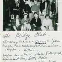 Bridge Club 1950, 1955