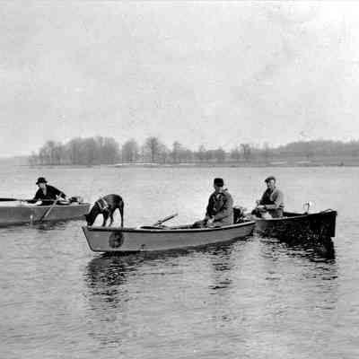 Photograph of Three Rowboats