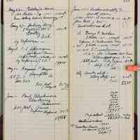          Pages 150-151 of 1944-1946 ledger.
   