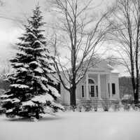 Christian Science Church winter