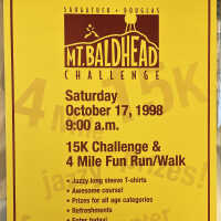 Mt. Baldhead Challenge 1998 poster