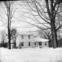 E.L. Leland house in winter