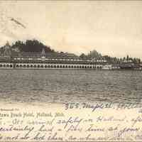          Item not included in collection: For image identification only.; Ottawa Beach Hotel, Holland Michigan
   