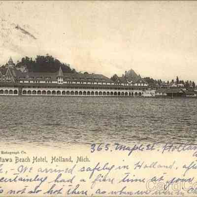Item not included in collection: For image identification only.: Ottawa Beach Hotel, Holland Michigan