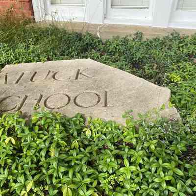 Saugatuck Public School Stone