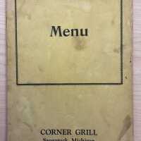 Corner Grill Menu