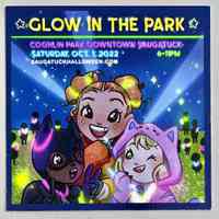 Glow in the Park/Halloween Parade card 2022