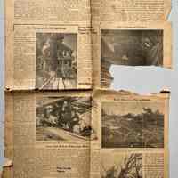          9. Partial front page from Commercial Record, 13 April 1956 covering aftermath of April 3 a pair of tornadoes, front
   