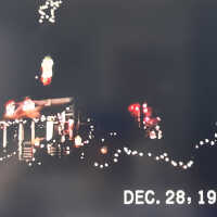 Christmas lights night drive video