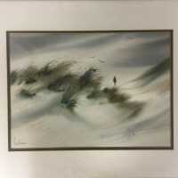 Dune Scene by Valleau