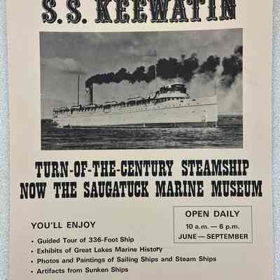 Tour Historic S.S. Keewatin