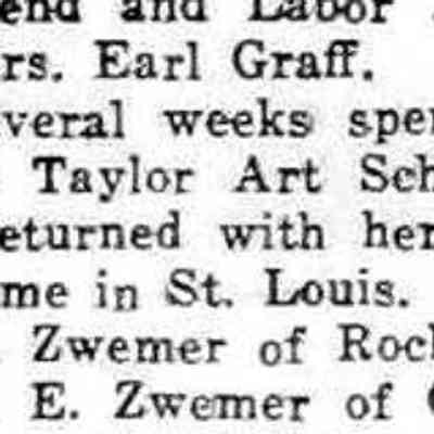CR-9-6-1935 Murdock artist.png 192KB -- September 6, 1935 Commercial Record: Research by Eric Gollannek suggests the "Old Fish House" artist may be Lucie B Murdock of Mc. Pherson Avenue in St. Louis, Missouri.