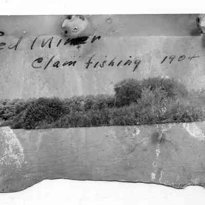 89-1-146_Fred_Miner.jpg 782KB: Fred Miner clam fishing 1904