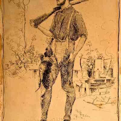 1.0hunter.jpg 2.2MB: Digital file from Jack Sheridan Drive 2021.72.02, from the Moments in Time: The Artist as Storyteller 2008 exhibit folder